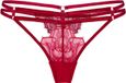 Hunkemöller Highleg Thong Bea Roze