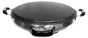 Almina Elektrische bakplaat, diameter 50 cm - Anti-aanbaklaag, 2300W, temperatuurregeling van 50°C tot 265°C