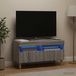 Maison Exclusive - Meuble TV LED Sonoma gris, en panneau de fibres de bois