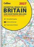 Collins Essential Road Atlas Britain and Northern Ireland 2027 (A4 Spiral)