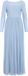 VILA VIULRICANA L/S LACE MAXI DRESS/DC/KA Dames Maxi jurk Katoen/Viscose/Polyamide Lichtblauw Maat 34