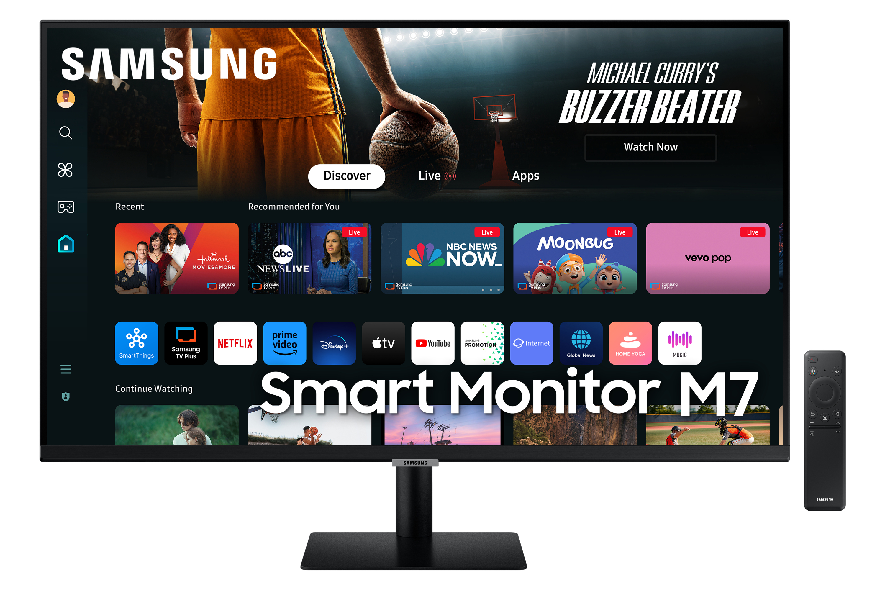 Samsung 32 Inch Smart Monitor M7 M70D UHD