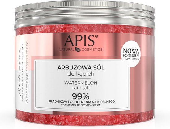 Watermeloen Refreshment aromatisch badzout met watermeloen en meloenextract 650g