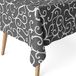 MARTINA HOME Tafelkleed van kunsthars, Loiret, grijs, 140, rond