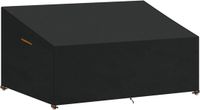 Merkloos Tuinbankhoes 3-4-zits voor buiten lounge waterdicht - 240 x 99 x 61/89 cm