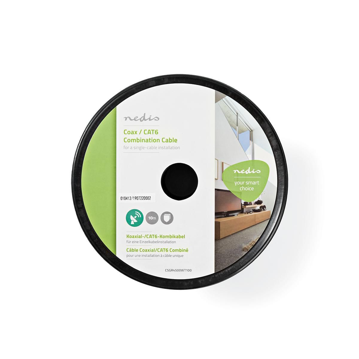 Nedis CSGR4500WT100 - 10 m - Wit