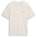 Tom Tailor Denim T-shirt en Coton avec col rond et manches courtes pour hommes - Taille S - greyish white
