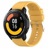By Qubix Qubix Garmin Venu 4 - 45mm - Siliconen sportband - Geel - Smartwatch bandje 22mm
