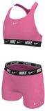 Nike Bikini en Short Meisjes Roze
