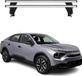 Menabo porte-bagages de toit de base pour Citroën C4X / e C4X, années modèles 2022-2025, aluminium, argent, 2 pièces