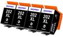 OEM Epson 4-pack 202XL zwarte inktcartridges