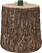 vidaXL Pied d'arbre de Noël en forme de tronc d'arbre Ø 31 x 37 cm