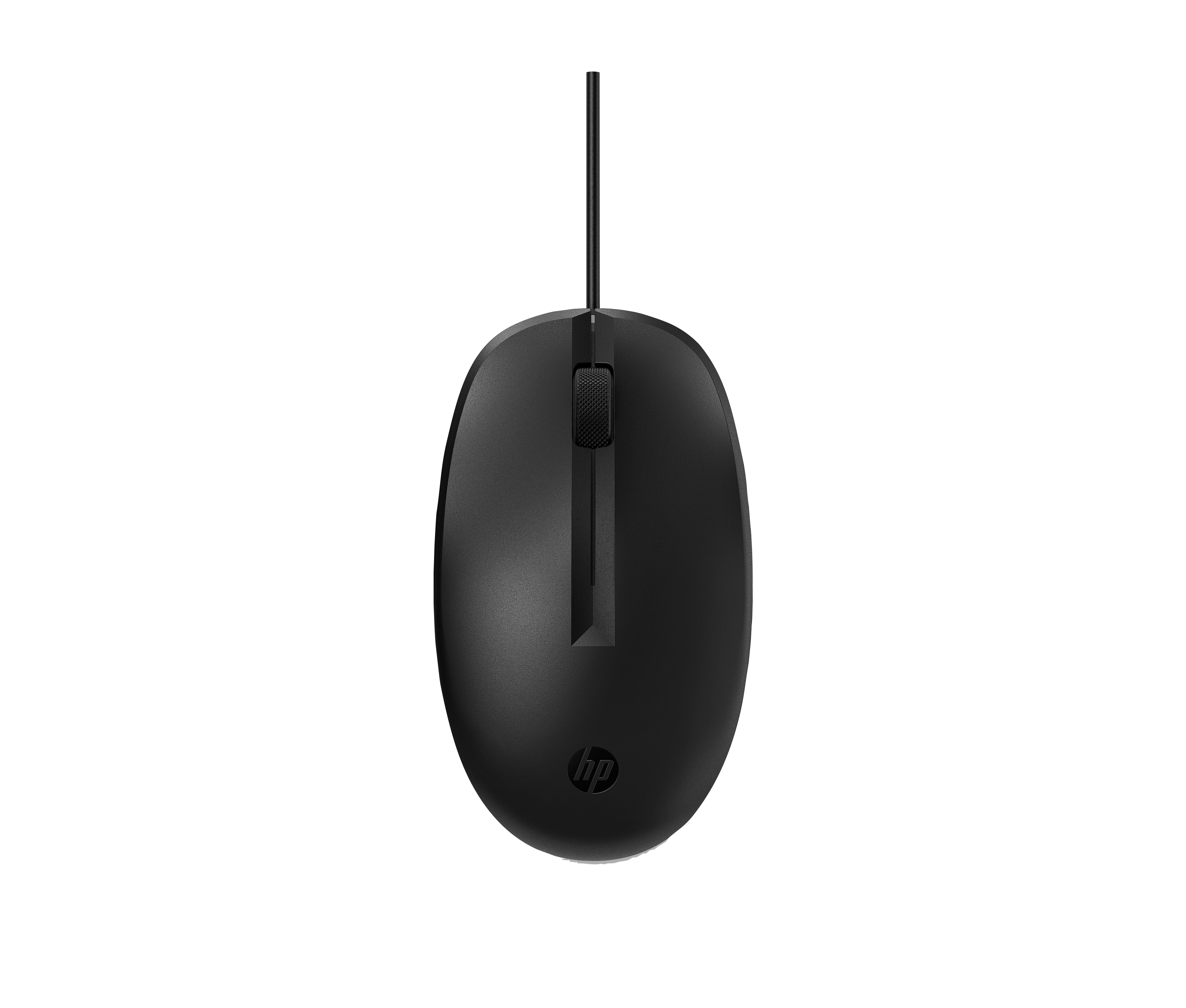 HP 125 Wired Mouse - Black