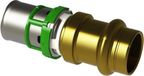 Comap SkinPress MultiSkin Laiton Raccord à sertir Raccord à sertir multicouche vers cuivre (F) Cu15-16x2