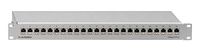 Rutenbeck PP-Cat.6A iso-24/1 24 poorten Netwerkpatchpaneel 483 mm (19) CAT 6A 1 HE Meerdere kleuren Ingericht