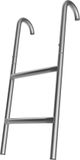 Deuba Trampoline échelle - 66cm de haut 2 marches - Métal