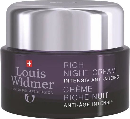 Louis Widmer Rijke nachtcrème ongeparfumeerd