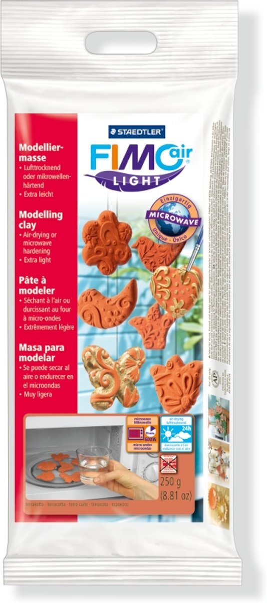 Staedtler Fimo air light microwaveable 250 g terracotta