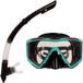 Squba Set Hathor-masker en zwemband Noir/Blanc SENIOR