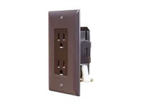 RV Designer S815, Zelf opgenomen Dubbele Afzet met Dekplaat, Bruin, AC Elektro