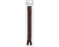 Prym Love Lace rits 40 cm donkerbruin