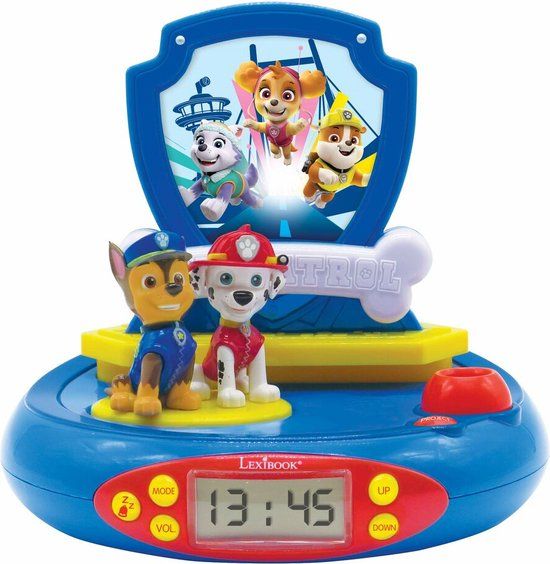 Lexibook Disney Paw Patrol Klokradio - Bluetooth - Projectie - Paw Patrol Speelgoed