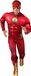 Rubie's DC Comics Flash the Movie Deluxe Kostuum Jumpsuit en Masker Volwassen Fancy Dress Heren, Rood, Large