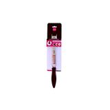 Kubb K033 Multifunctionele rasp, micromes, roestvrij staal, 34,5 x 3 cm, zwart handvat