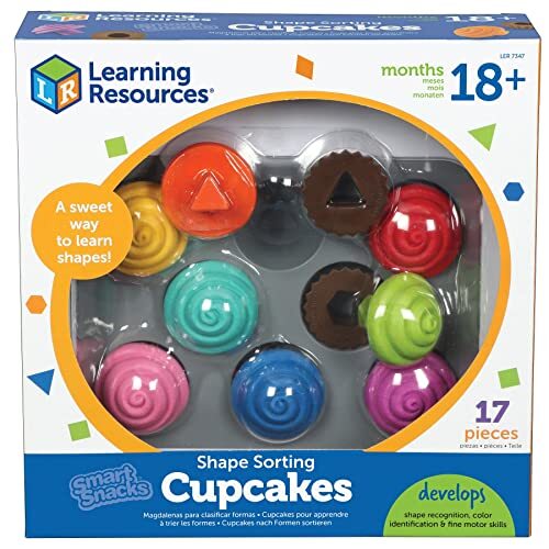 Learning Resources Smart Snacks? Shape Sorting Cupcakes