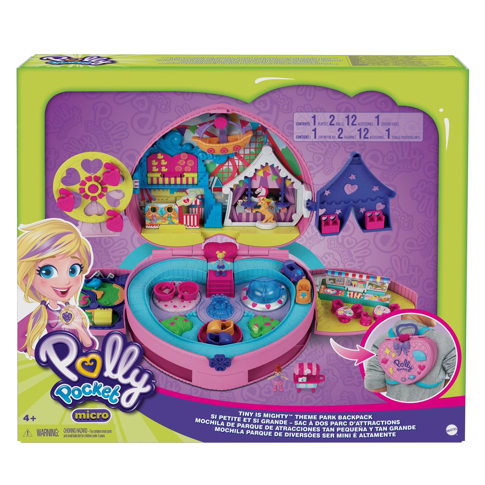 Polly Pocket Pollyville Anker (Sioc Pkg) - Speelgoedsets - Meerkleurig