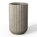 Kante Plantenbak, verweerd beton, 11" Dia x 17,7" H