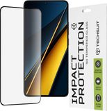 Techsuit Screenprotector voor Xiaomi Poco X6 Pro - Zwart