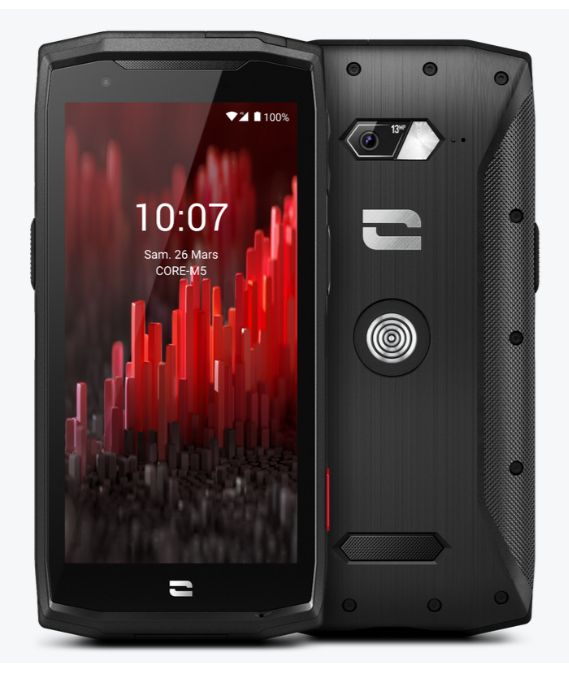 Crosscall Core-M5 - 64GB - Zwart - Outdoor Smartphone