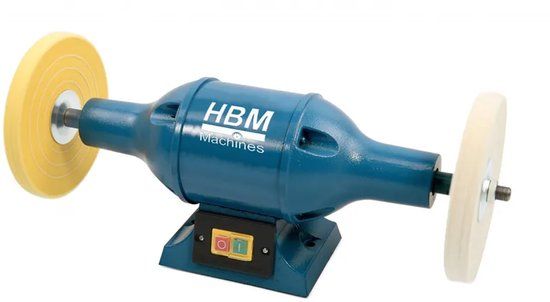 HBM 200 Polijstmachine - BLAUW 750 Watt / 1 Pk.