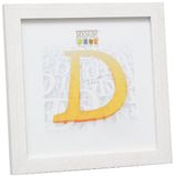 Deknudt Frames S41VF1 Fotolijst 10x15 wit, met passe-partout + tekstvak 'I love my cat' kunststof fotokader