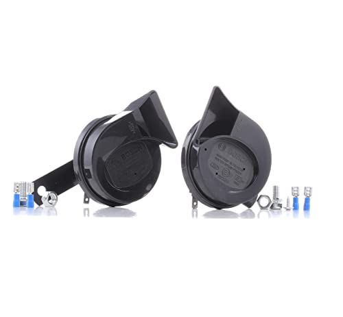 Bosch claxon 0 986 AH0 743 zwart
