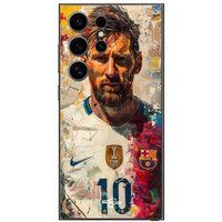 Samsung Galaxy S25 Ultra Messi Barcelone Argentijns kampioen nr. 10 Maniacase