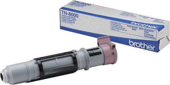 Brother TN-8000 Zwart Tonercartridge - Origineel
