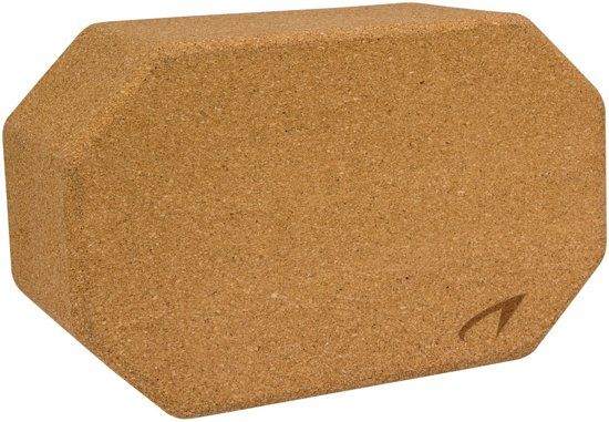 Avento Yoga Blok - Kurk - Bruin