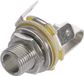 Rean AV NYS 229 Jackplug 6.35 mm Bus, montage verticaal Aantal polen: 2 Mono Zilver 1 stuk(s)