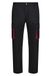 Velilla 103004 Multi-pocket broek, Zwart/Rood