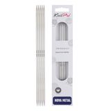 Knitpro Knitpro nova metal (20 cm x 2,50 mm) sokkennaalden - 1 Stuk