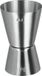 Metaltex Mesureur à double capacité 20/40 ml 4,2 x 7 cm Inox Argent
