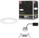 Paulmann Lampe LED encastrable 3-Step-Dim Nova Coin star IP44 ronde 78 mm Coin 6W 470lm 230V dimmable 2700K Blanc mat