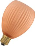 Osram DECOR LED Lamp in gekleurd glas, ovaal, oranje