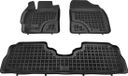 Rezaw Plast Tapis de sol 3D en caoutchouc pour Toyota Prius+ (2011-) - Noir
