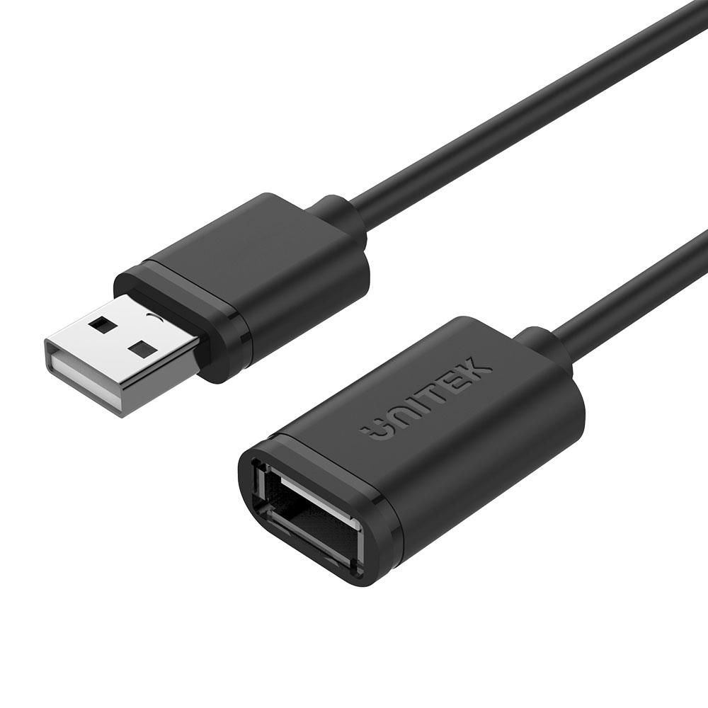 Unitek Y-C418GBK USB-kabel - 5 m - Zwart