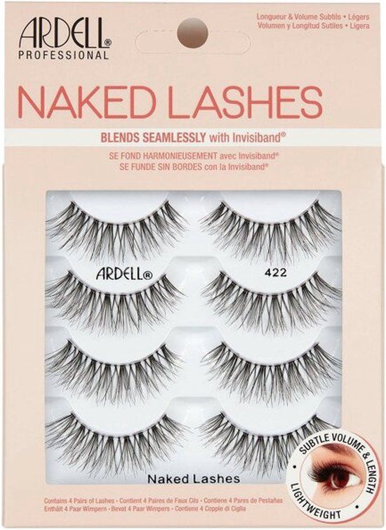 Ardell Multipack Naked Kunstwimpers Type 422 - 4 paar