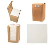 Alvotex Airlaid Cocktail servetten 20x20cm 100/1 - WHITE (000)