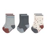 Lässig Socks GOTS 3 pcs. assorted Sheep blue, Size: 12-14